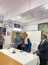 श्री बी. एल. मोरोडिया  , उपयुक्त  केन्द्रीय विद्यालय संगठन जयपुर संभाग तथा  उनकी टीम  द्वारा  विद्यालय निरीक्षण